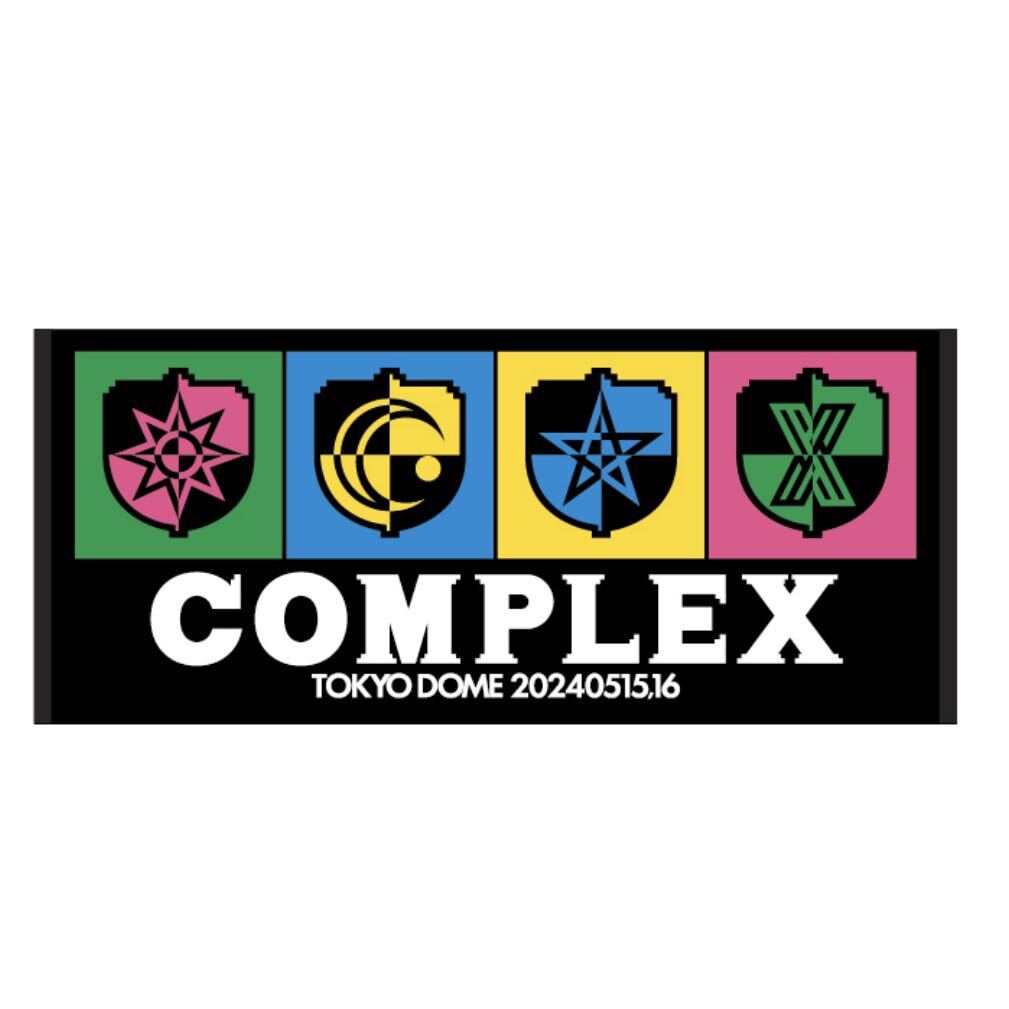 『未使用　未開封』COMPLEX 『日本一心』　フェイスタオル [エンブレム] _1