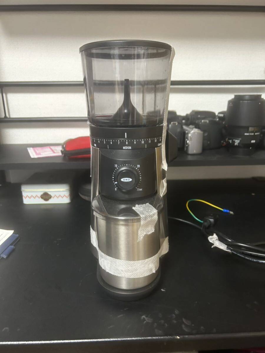 OXO オクソー タイマー式コーヒーグラインダー 8717000 コーヒーミル
