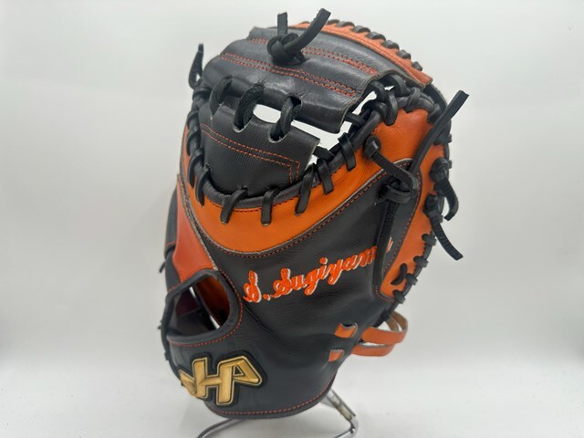 中日ドラゴンズ ブルペン捕手 実使用 キャッチャーミット ハタケヤマ