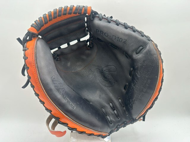 中日ドラゴンズ ブルペン捕手 実使用 キャッチャーミット ハタケヤマ