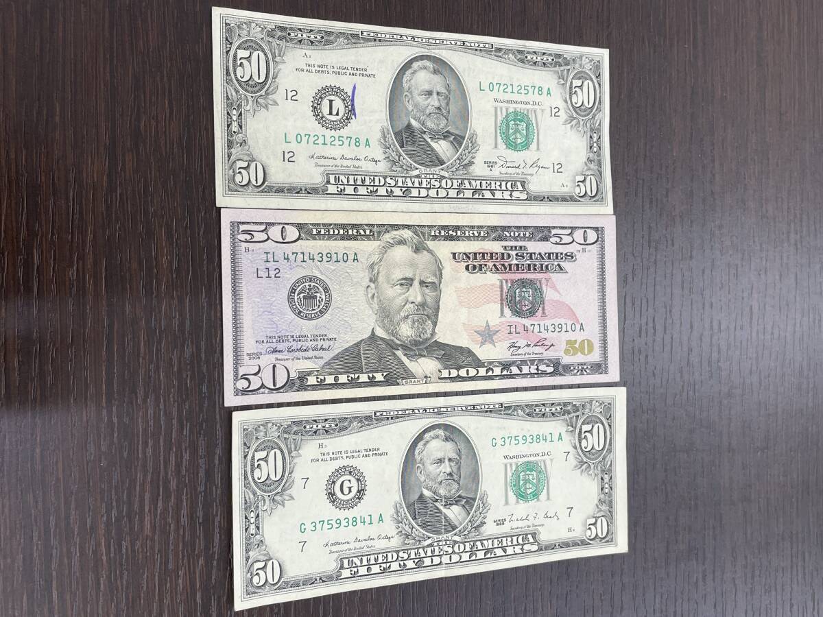 ○○#5319A【1007ドル】アメリカ ドル まとめ ドル USドル ドル紙幣 旧