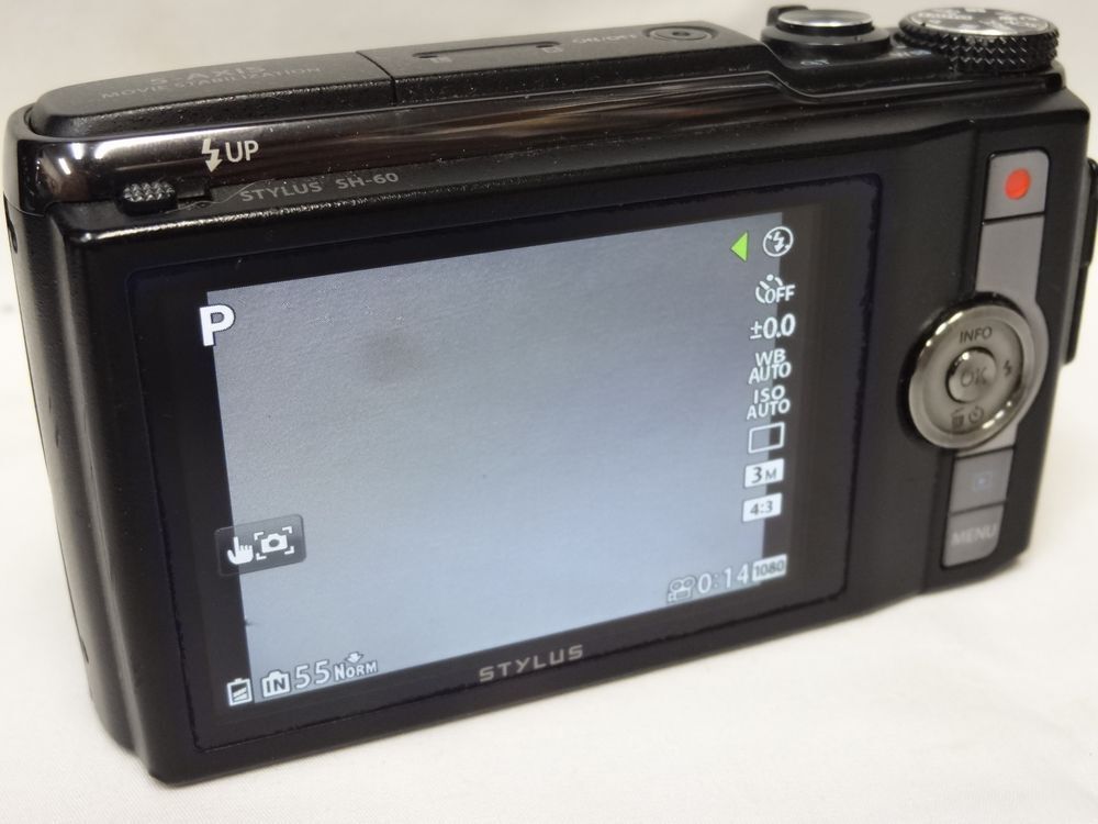 現状品 デジタルカメラ OLYMPUS STYLUS SH-60 5-AXIS オリンパス