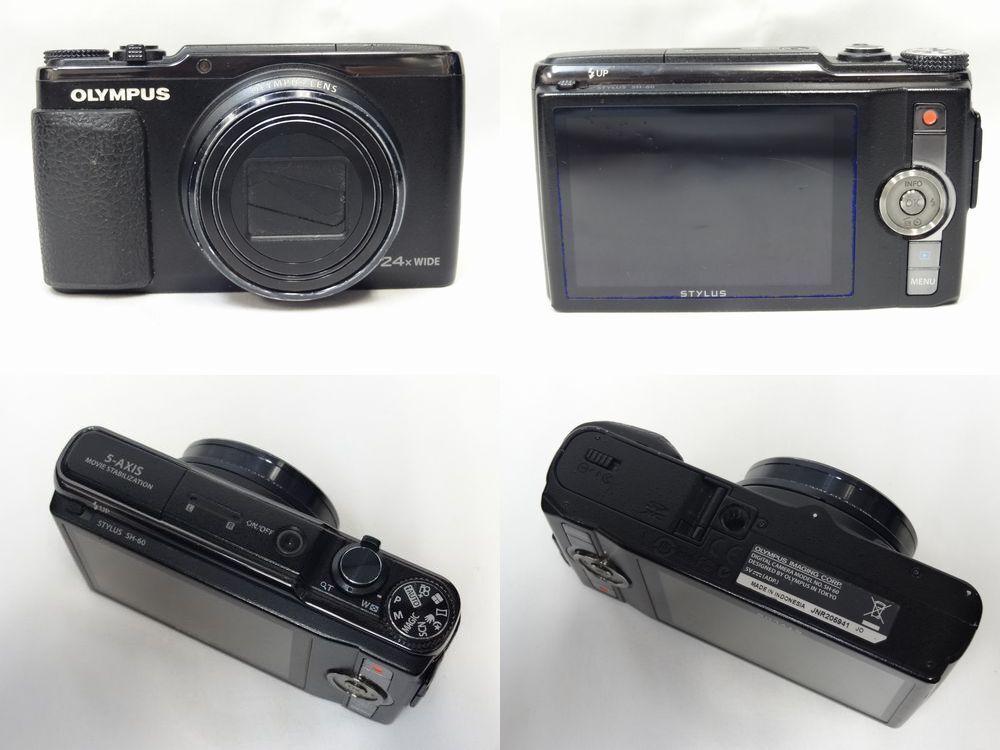 現状品 デジタルカメラ OLYMPUS STYLUS SH-60 5-AXIS オリンパス