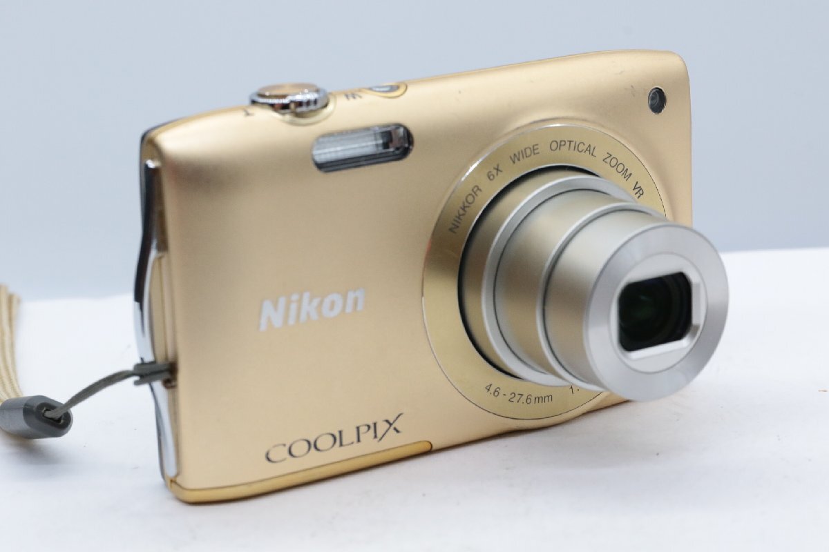 同梱歓迎【良品/動作品】NIKON ニコン COOLPIX S3300 (バッテリー付