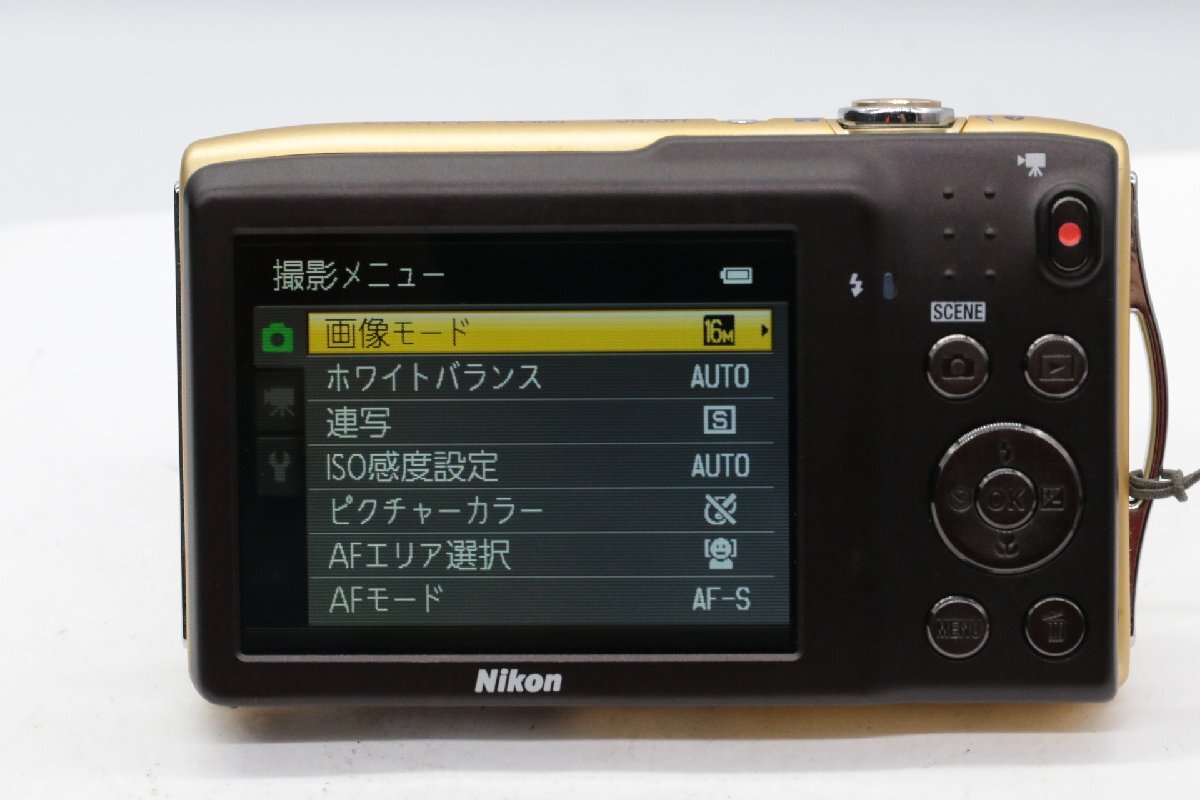 同梱歓迎【良品/動作品】NIKON ニコン COOLPIX S3300 (バッテリー付
