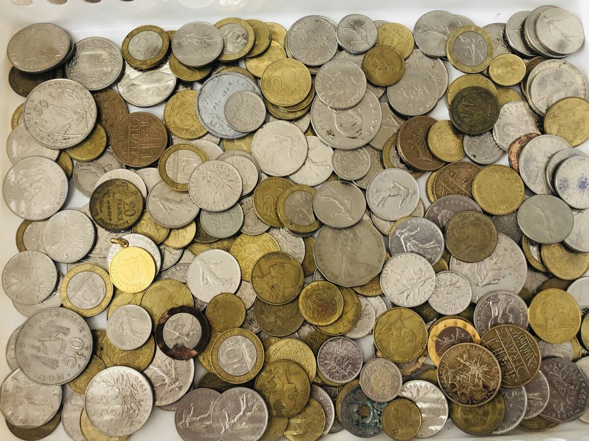 フランス/フラン/硬貨/外国銭/通貨/外貨/海外/おまとめ/総重量1.3