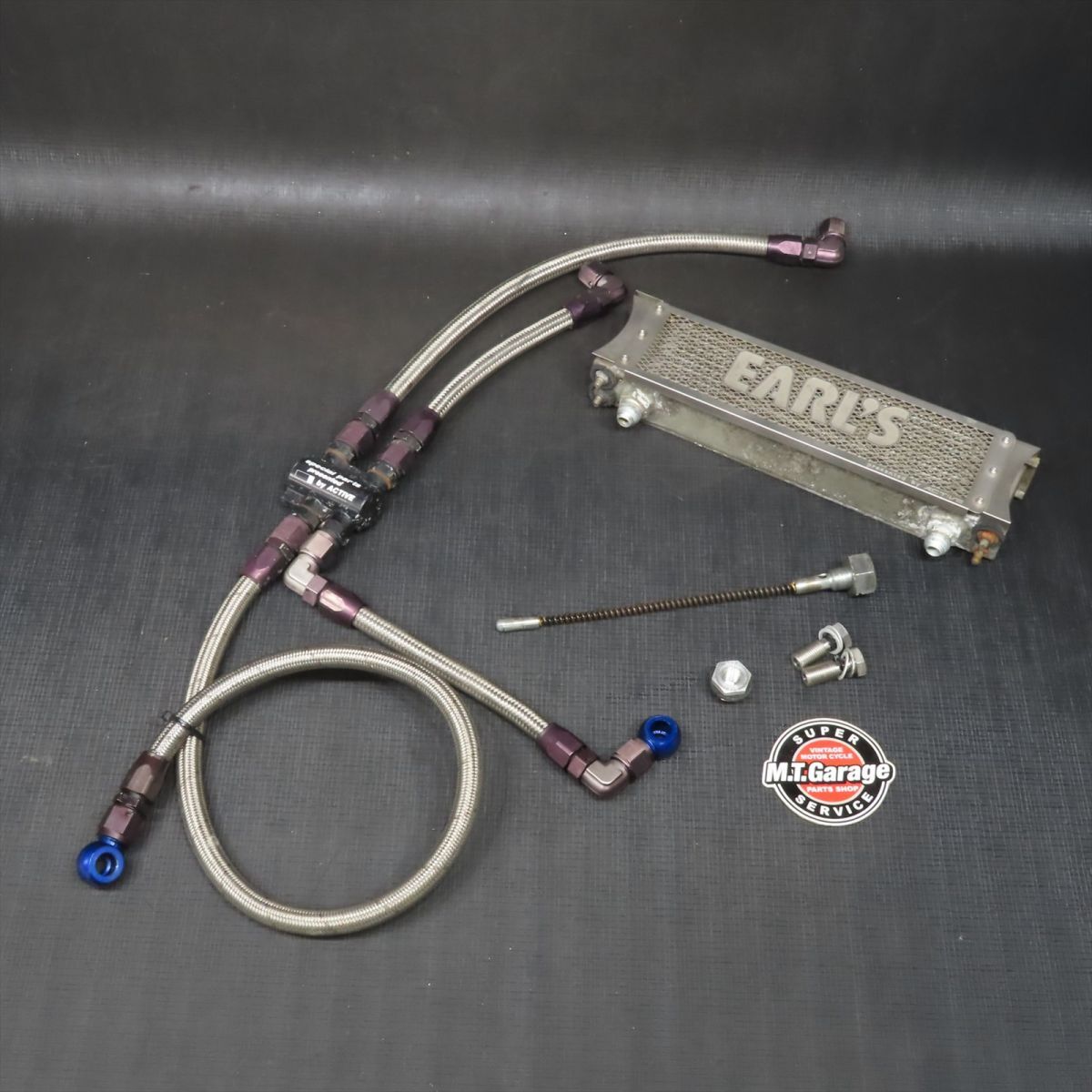 カワサキ ゼファー400 ZR400C EARL'S アールズ オイルクーラー
