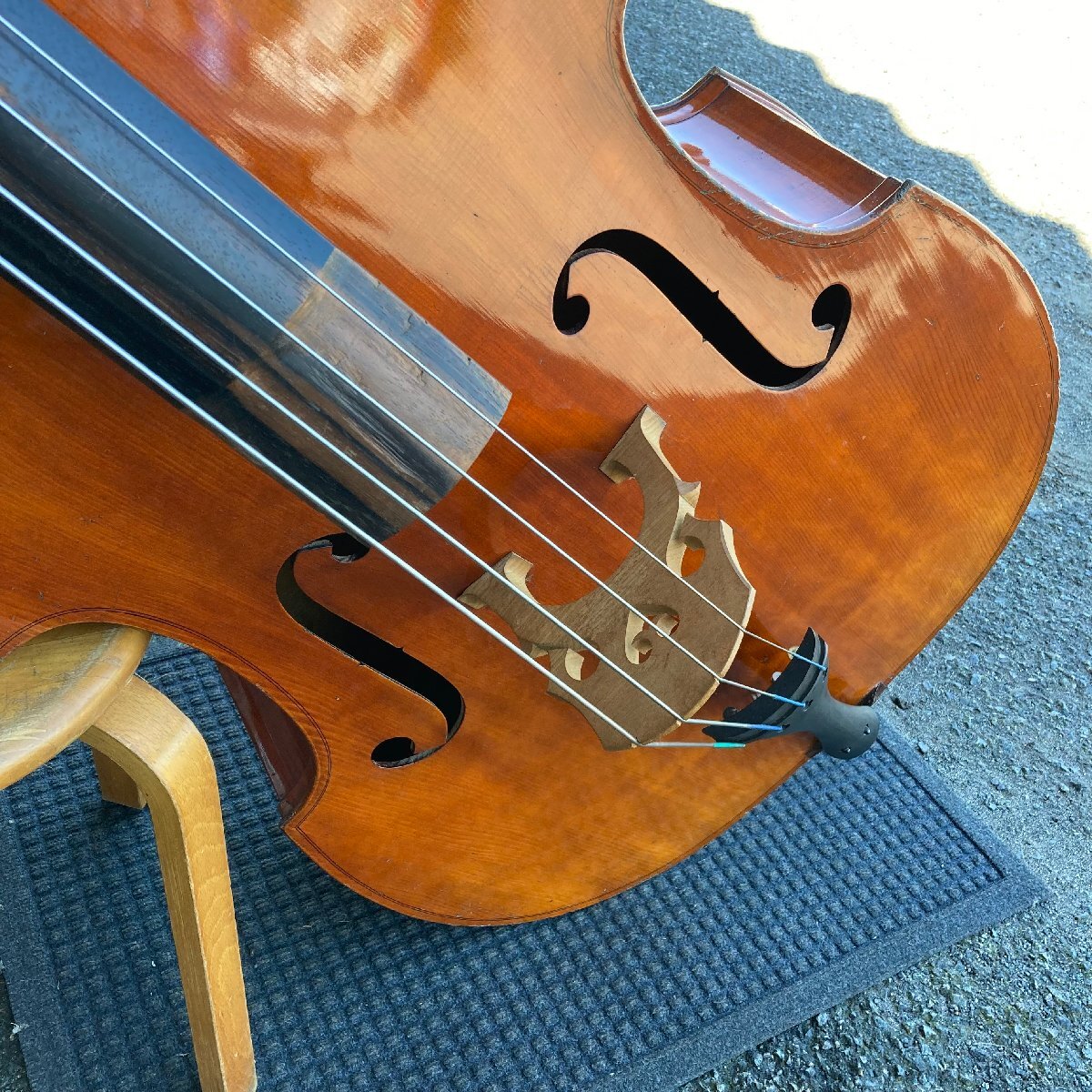 N0070] 中古現状品 SUZUKI VIOLIN No.92 4/4 1984 コントラバス ウッド