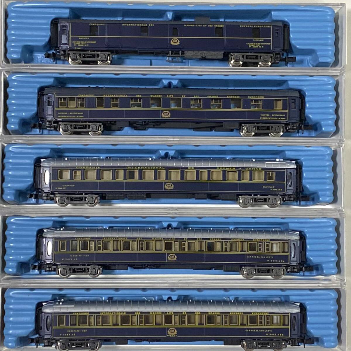 ☆RIVAROSSI/リバロッシ オリエント急行 5両セット 9658、9667、9668