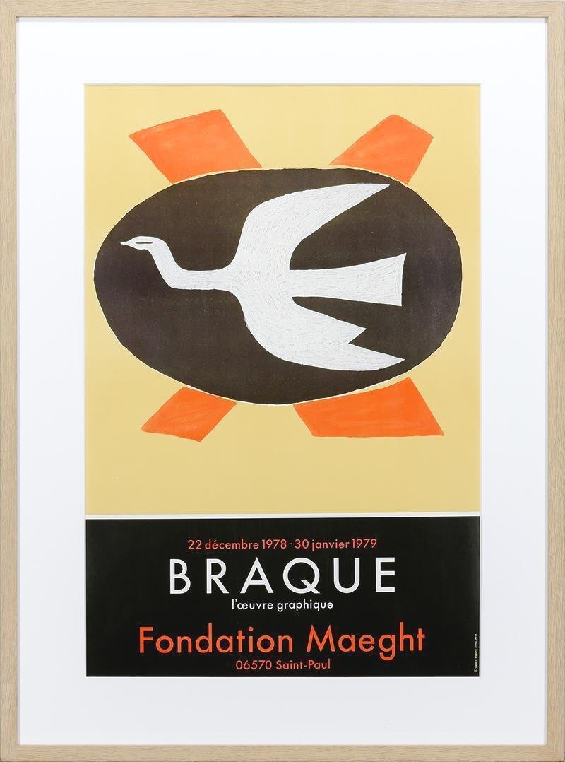 WISH】ジョルジュ・ブラック Georges Braque アートポスター 約15号