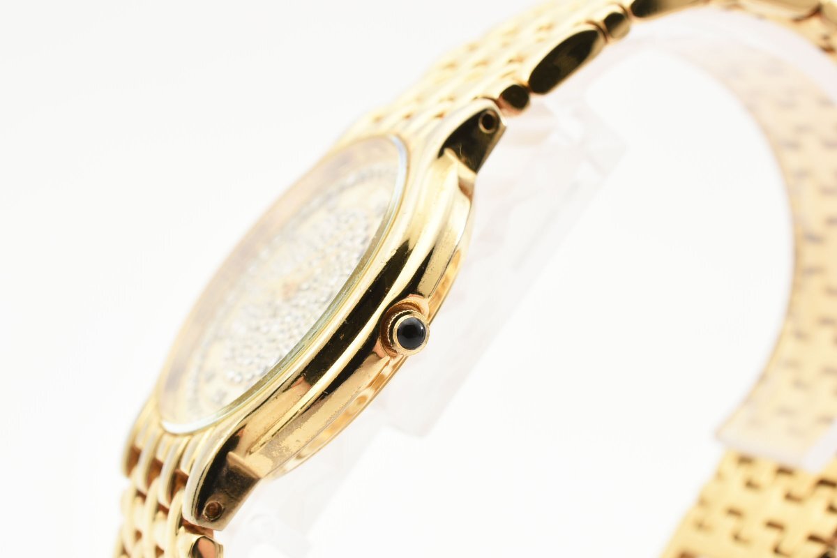 石付き クロイゼ 22K ゴールドプレート NM-5290-S クォーツ レディース 腕時計 Klaeuse_3