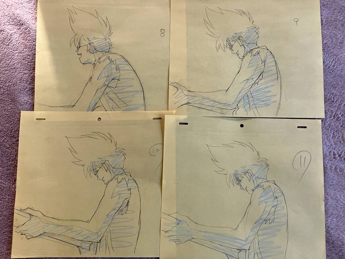マクロス7 直筆 原画 19枚セット バサラ／セル画 Cel Genga／マクロス