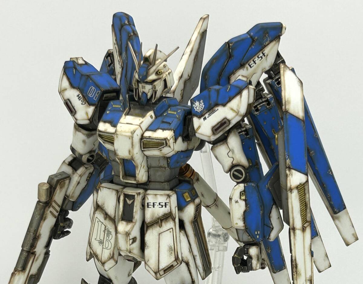 M*1様 1/100 rx93v2 ハイニューガンダム 改修 塗装済完成品 ガン 完成品 MG 1/100 RX-93 Hi-νガンダム ハイニューガンダム 改修 塗装