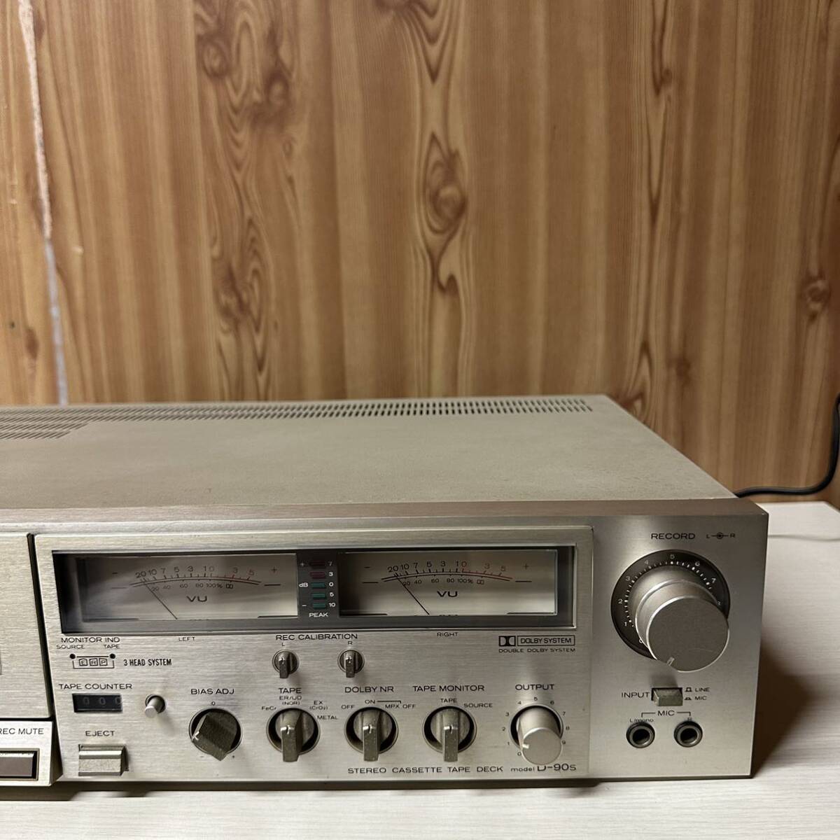 Lo-D D-90S ステレオカセットデッキ オーディオ 音響機材 ジャンク
