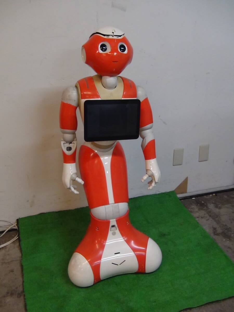 MA619☆SoftBank ソフトバンク Pepper ペッパーくん AP990236 オレンジ