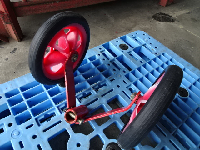 宮城大崎発☆ 管理機/耕運機 移動車輪 丸軸 19mm♪☆引取/発送OK♪移動