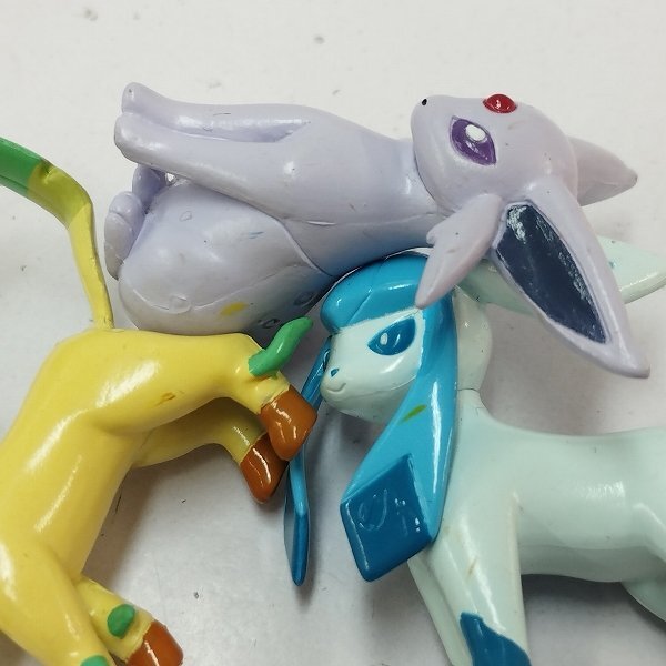 【ブイズまとめ売り】イーブイ グレイシア ブースター サンダース シャワーズ mK588a [難あり] TOMY ポケモン モンコレ ブイズ イーブイ シャワーズ