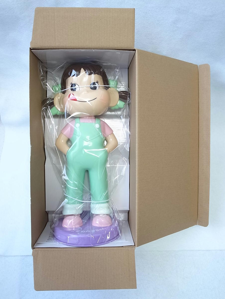 不二家 ペコちゃん首ふり人形 ミントグリーン 三越伊勢丹限定 ミント