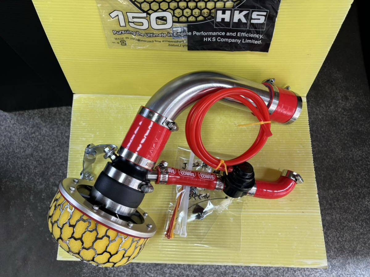 ポン付!希少Red!迫力良品】ジムニーJA22JA12JA11 HKS/本物リローデッド