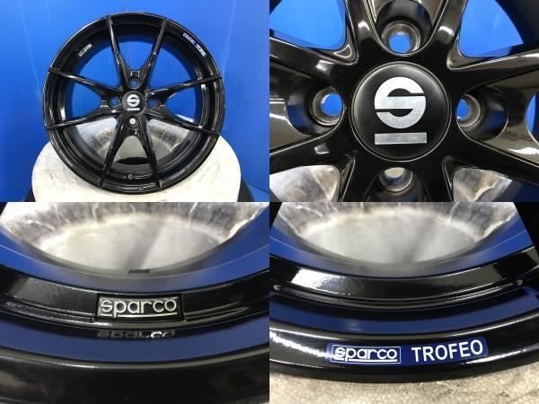 4本セット OZ Racing SPARCO TROFEO 16インチ アルミホイール 4H 