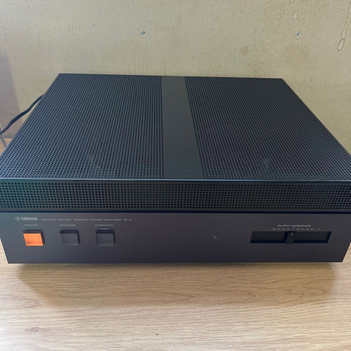 ZD●505 YAMAHA ヤマハ パワーアンプ B-4_1