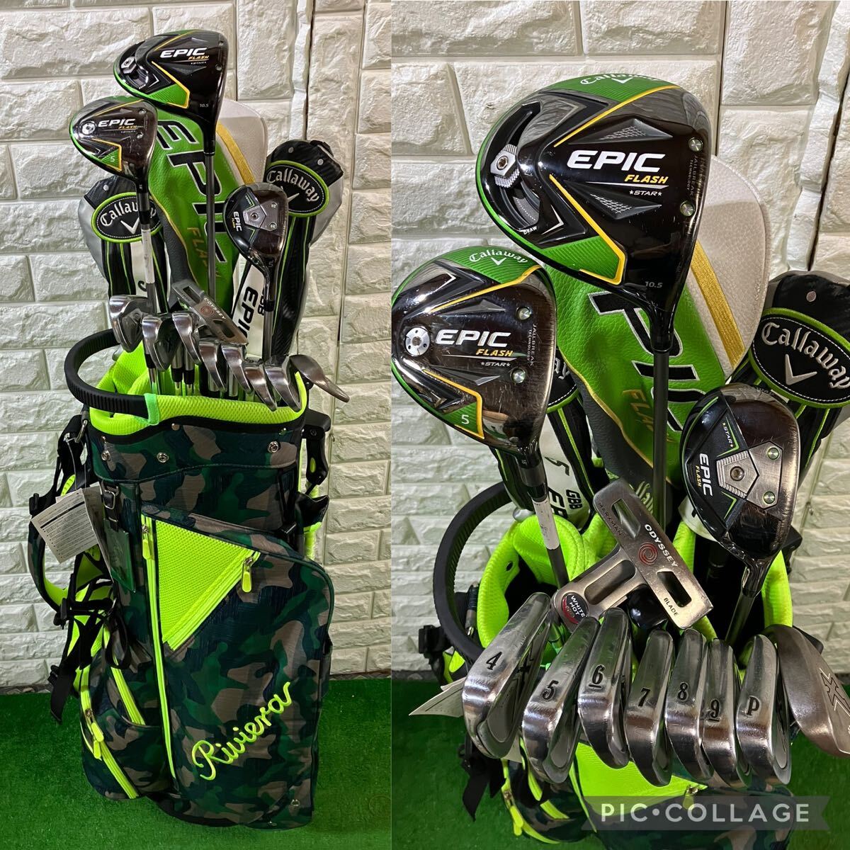 Callaway キャロウェイ キャディバッグ スタンド式 EPIC FLASH 超豪華☆Callaway☆キャロウェイ EPIC FLASH STAR等☆男性用