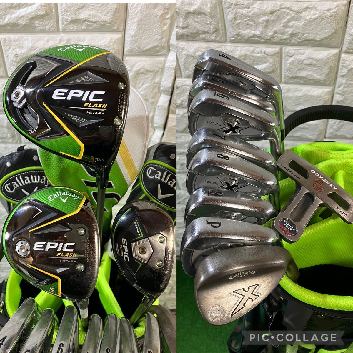 Callaway★EPIC★キャロウェイ★完売モデル★良品★プロモデル スタンド 超豪華☆Callaway☆キャロウェイ EPIC FLASH STAR等☆男性用