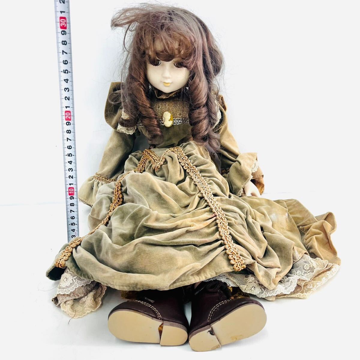 アンティークドール　人形　1950’s年代　ビンテージドール ビスクドール アンティーク ドール ヴィンテージ 西洋人形(ビスク