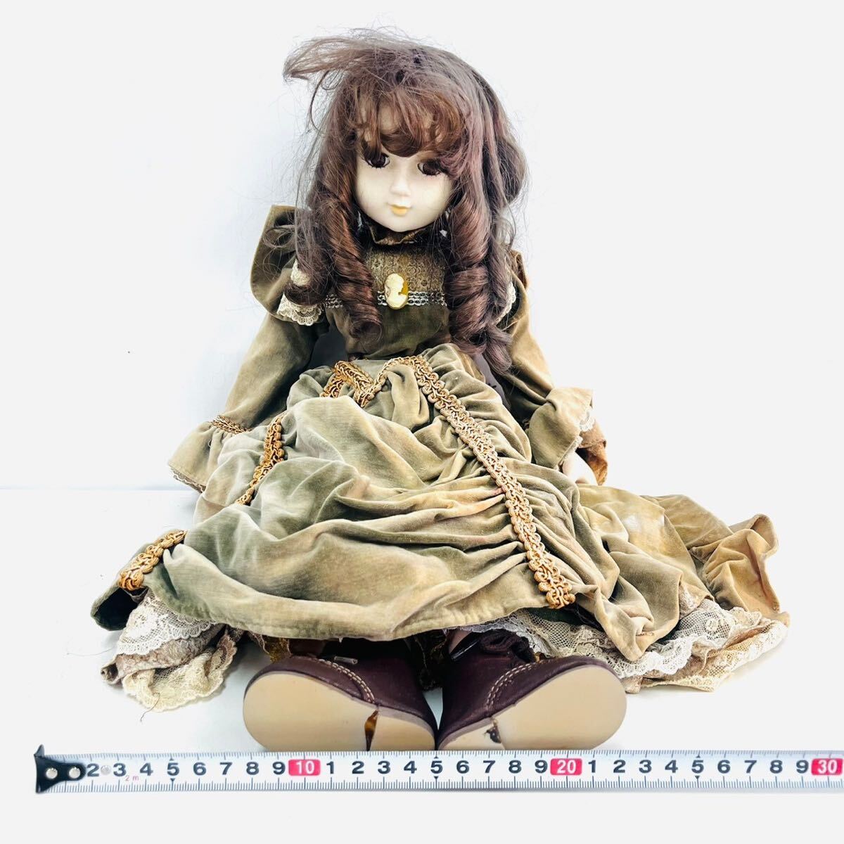 ビスクドール アンティーク ドール ヴィンテージ 西洋人形(ビスク