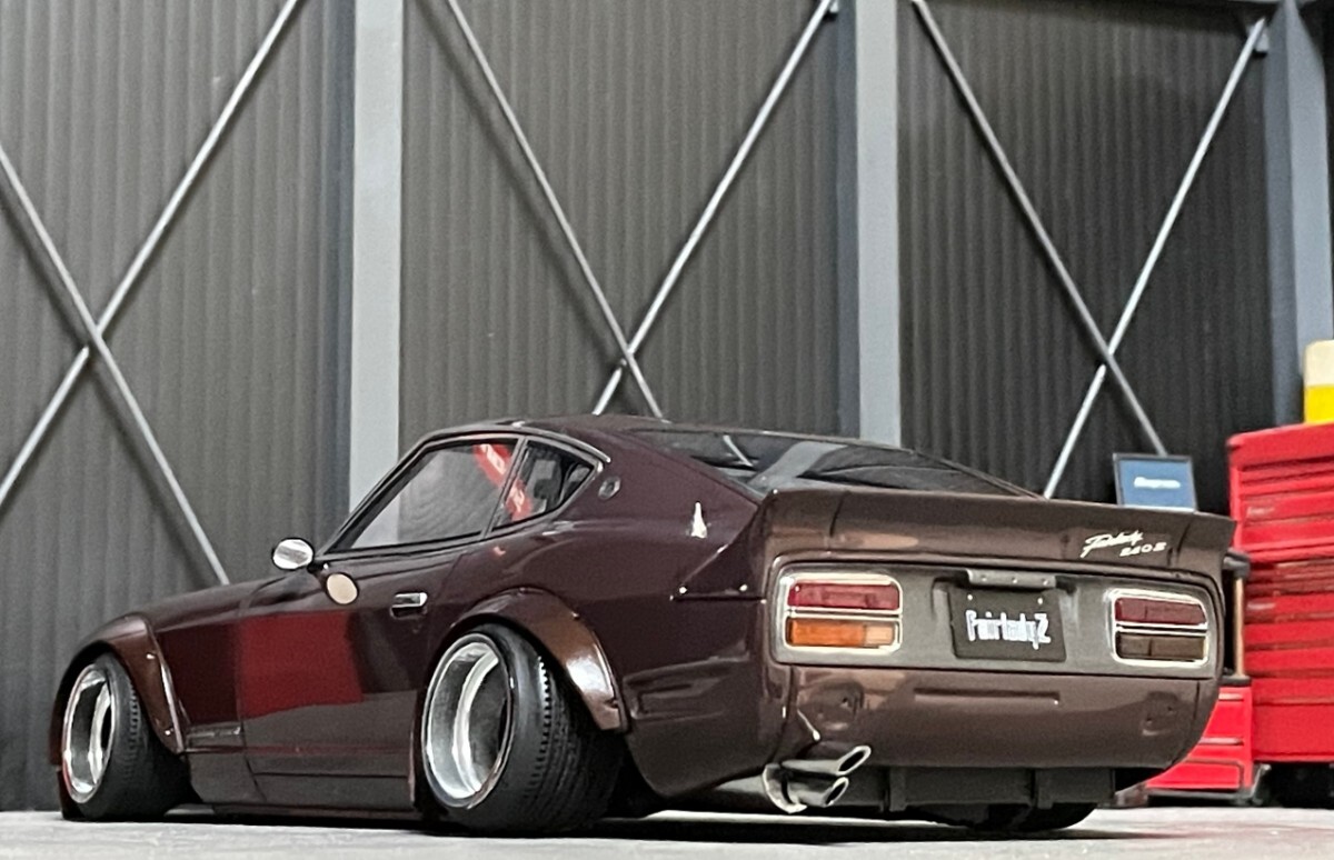 1/18 IG フルワークスS30Z ☆美品【改】カスタム☆ 深リムワタナベ
