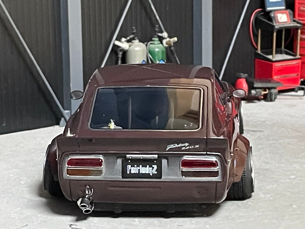 1/18 IG フルワークスS30Z ☆美品【改】カスタム☆ 深リムワタナベ