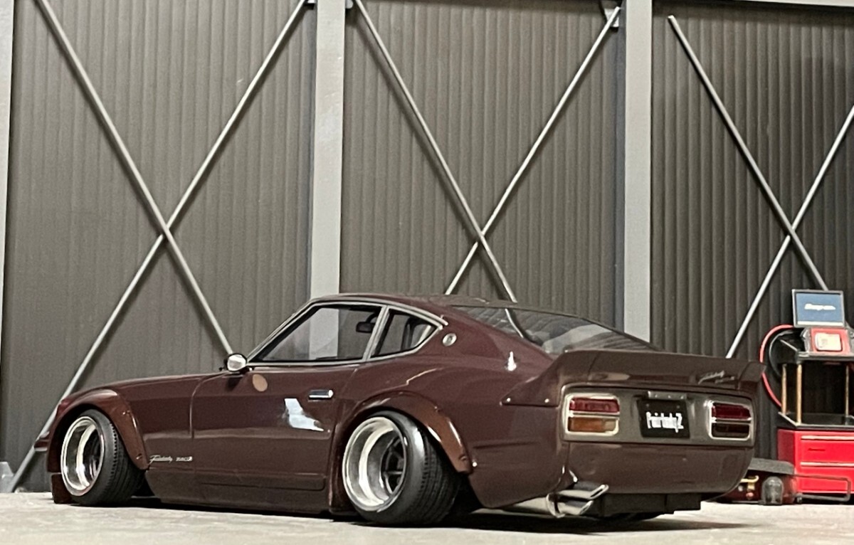 1/18 IG フルワークスS30Z ☆美品【改】カスタム☆ 深リムワタナベ
