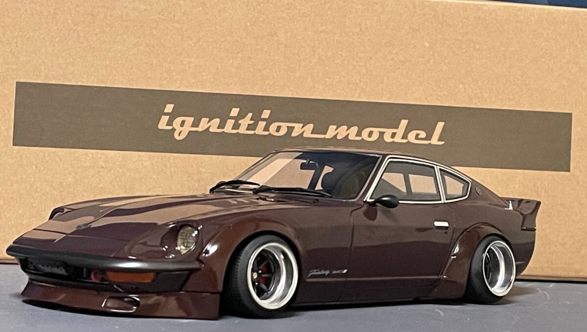 1/18 IG フルワークスS30Z ☆美品【改】カスタム☆ 深リムワタナベ