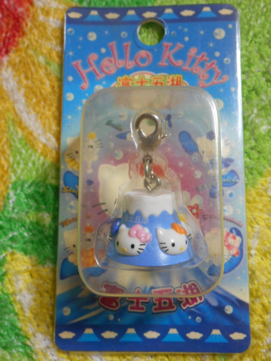 ハローキティ ファスナーマスコット 4個 ご当地　加賀限定 九谷焼 獅子　富士山 富士五湖　宮城 仙台 ずんだもち　新潟 上杉謙信 越後の虎_7