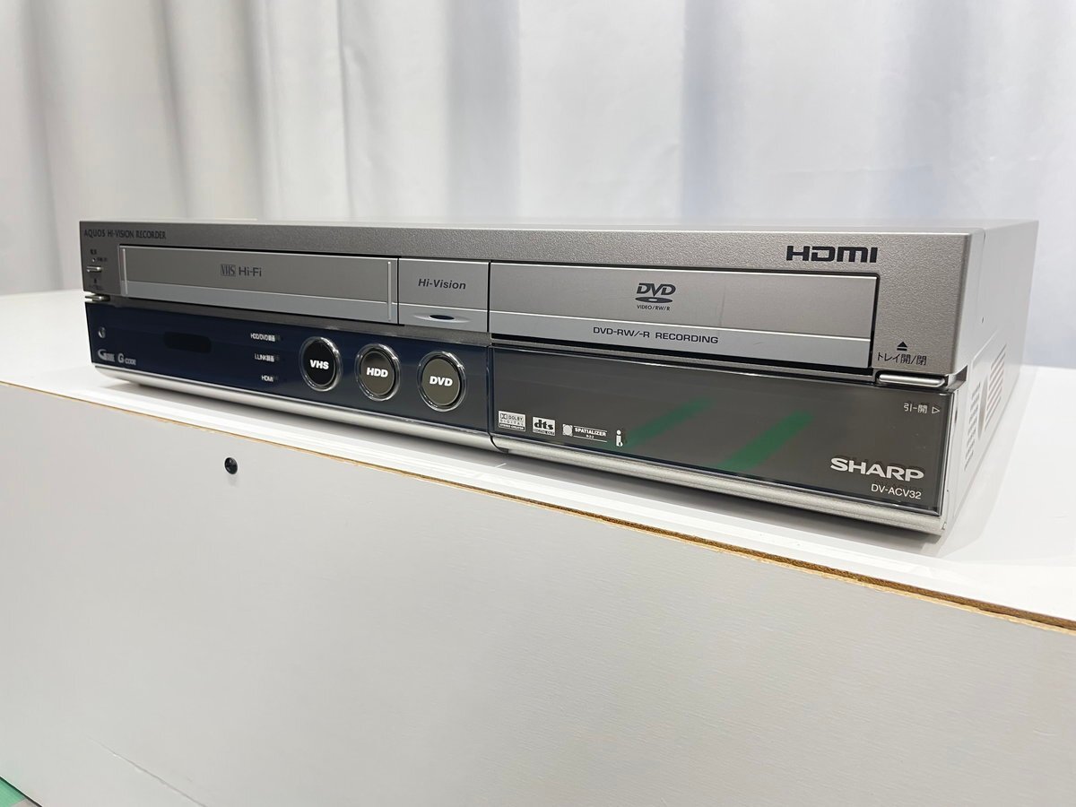 シャープ 250GB ビデオ一体型DVDレコーダー DV-ACV32 Amazon