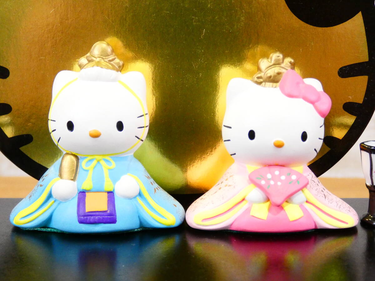 △キティちゃんグッズ まとめて12点 ハローキティ ぬいぐるみ ひな人形