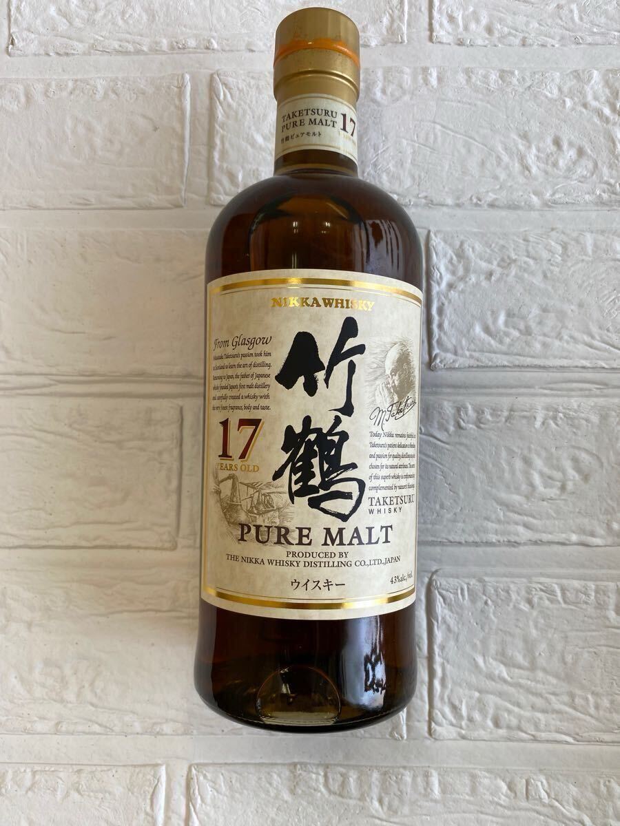 ◆【未開封】 竹鶴 TAKETSURU 17年 ウイスキー ニッカ NIKKA WHISKY 43度 箱付_2