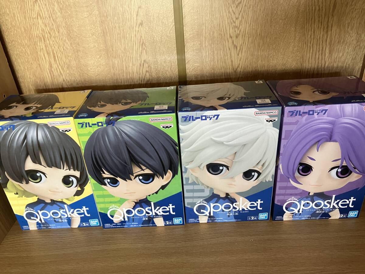 未使用》 ブルーロック Qposket 潔世一 蜂楽廻 凪誠士郎 御影玲王 A 未使用》 ブルーロック Qposket 潔世一 蜂楽廻 凪誠士郎 御影玲王 A
