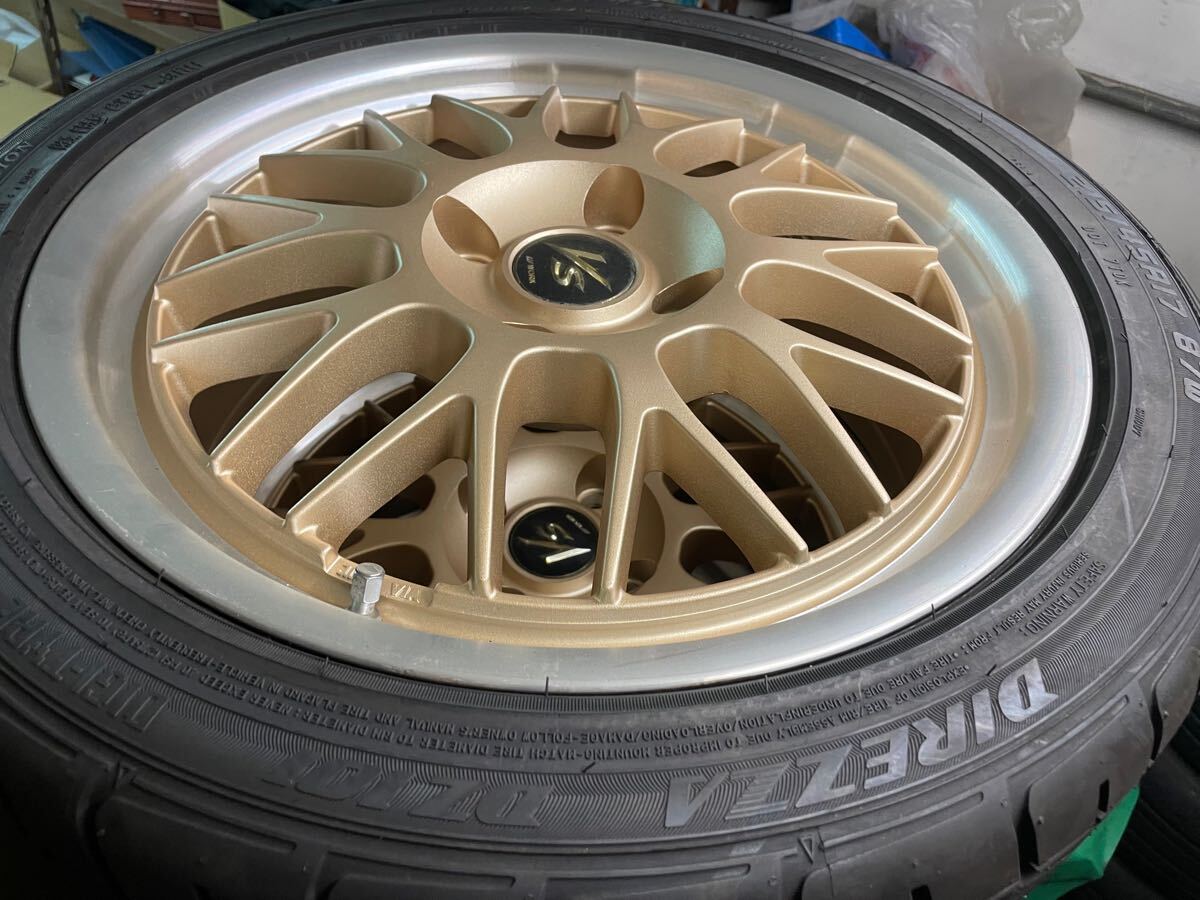 ほぼ未使用品！WORK VS XX 17インチ Direzza DZ101 215/45R17 7J+50 4H