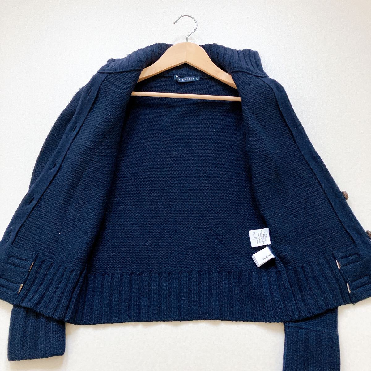 ラルフローレン Ralph Lauren カシミヤ混 ウール ニット セーター 