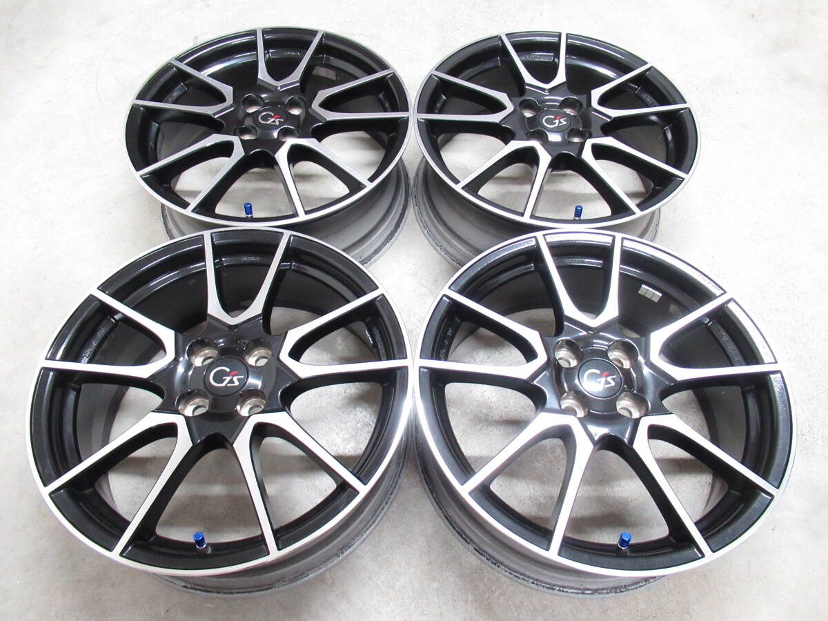 ☆即決☆美品☆ NHP10 アクア G's 純正 アルミホイール 6.5J 100