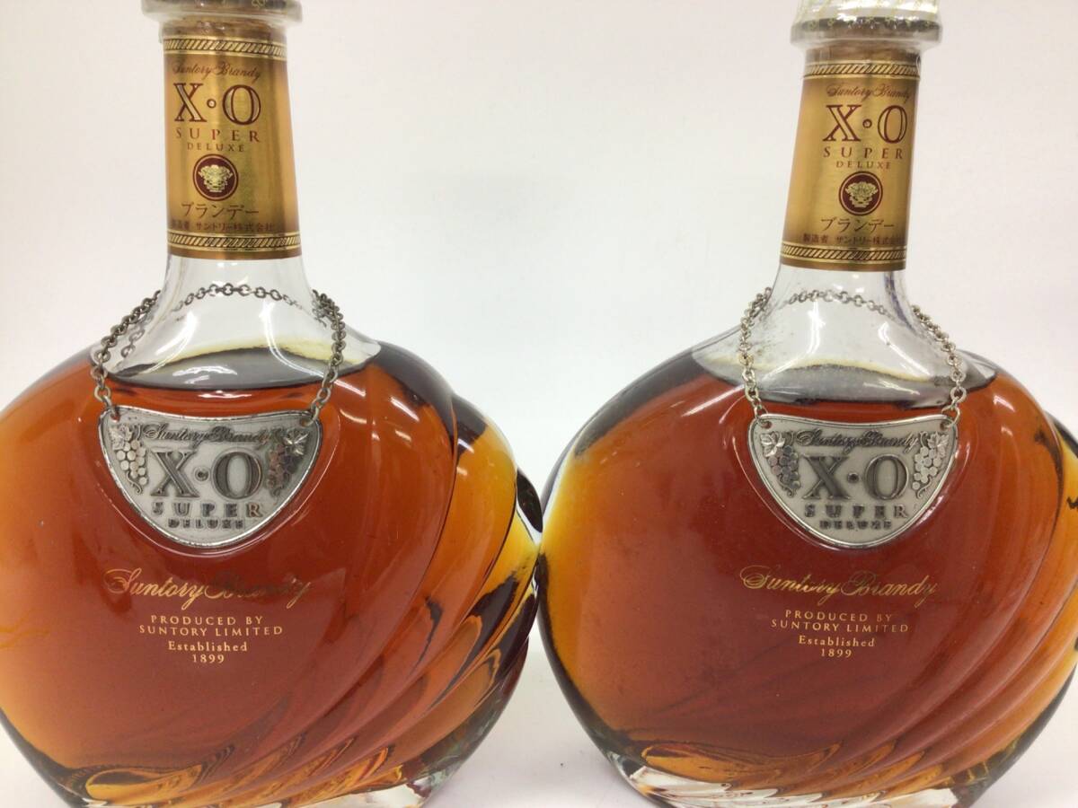 ブランデー サントリー XO スーパーデラックス 2本セット 700ml 重量