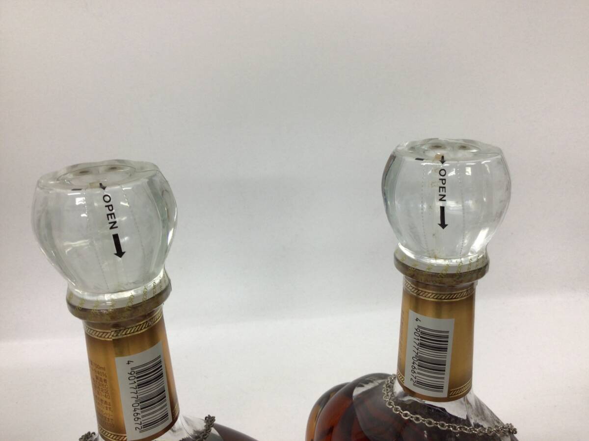 ブランデー サントリー XO スーパーデラックス 2本セット 700ml 重量 