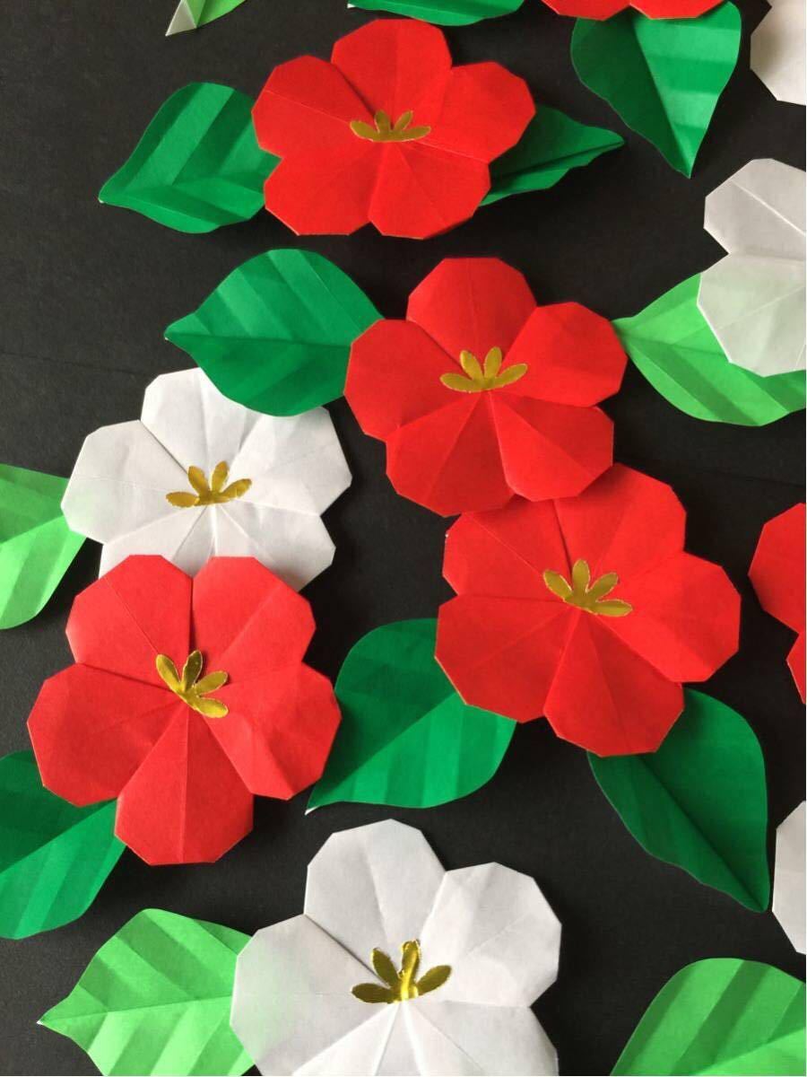 ★壁面飾り★紅白 梅 ウメ 梅の花 春飾り 冬飾り 保育園・掲示板などに 赤 白_2