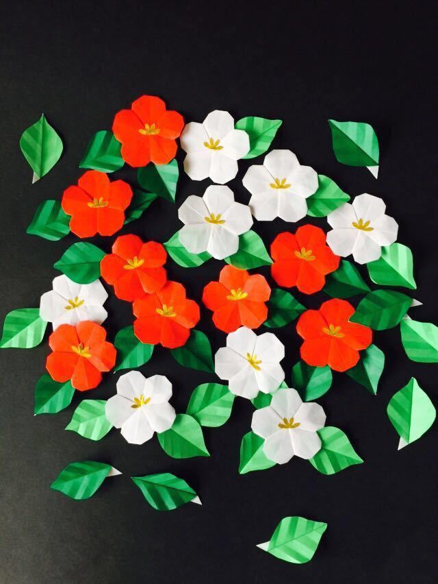 ★壁面飾り★紅白 梅 ウメ 梅の花 春飾り 冬飾り 保育園・掲示板などに 赤 白_4