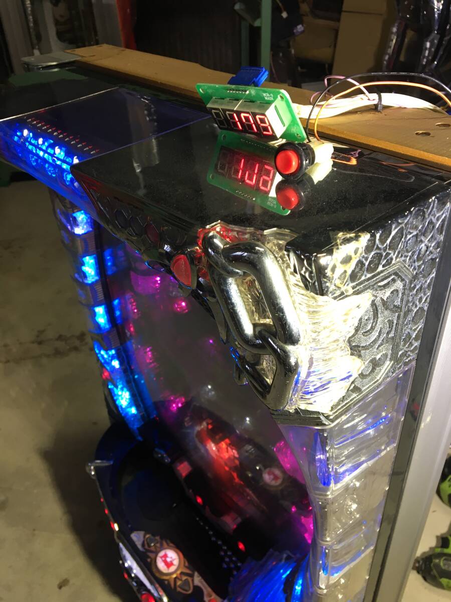 パチンコ 実機 サミー CR北斗の拳 百裂 LSTC 1/307 玉循環 無段階