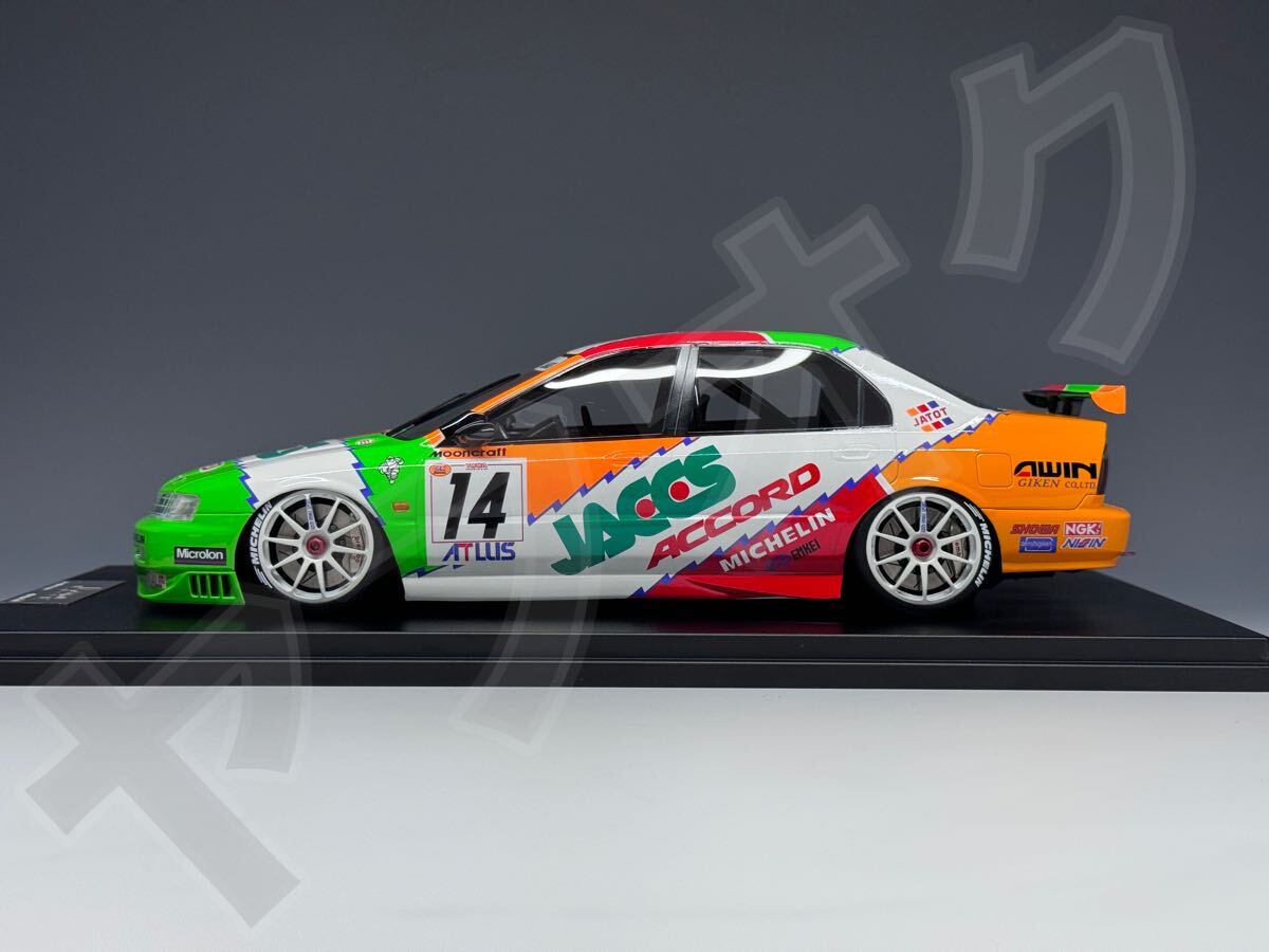 込】ワンモデル 1/18 ホンダ ジャック アコード CD6 JACCS 1996 JTCC