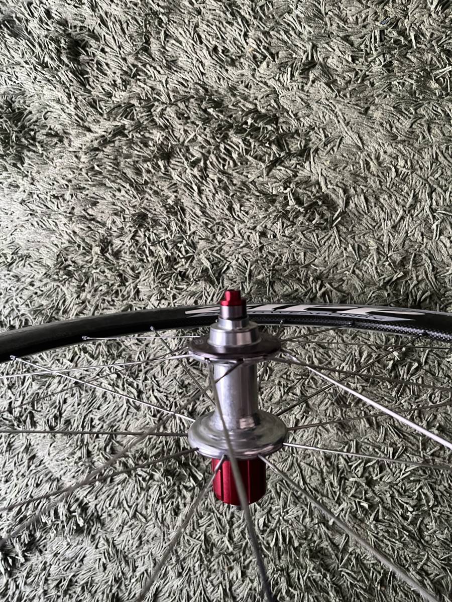 ZIPP 404 SPEED WEAPONRY カーボンホイール エアロスポーク　650C クリンチャー ロード リアホイール_3