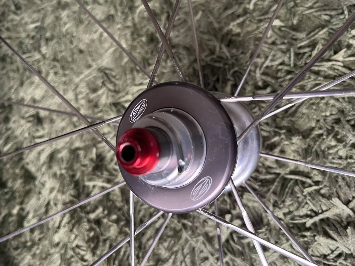 ZIPP 404 SPEED WEAPONRY カーボンホイール エアロスポーク　650C クリンチャー ロード リアホイール_9