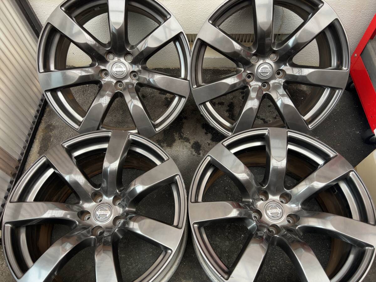 日産GTRのホイール4本の出品です。レイズ20インチ。 R35 GT-R 純正